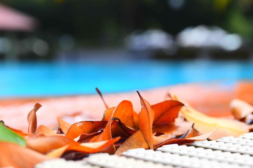 proteggere il solarium piscina in inverno